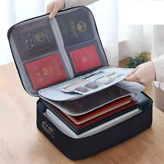 Waterproof Portable Document Storage Bag/ Travel Organizer