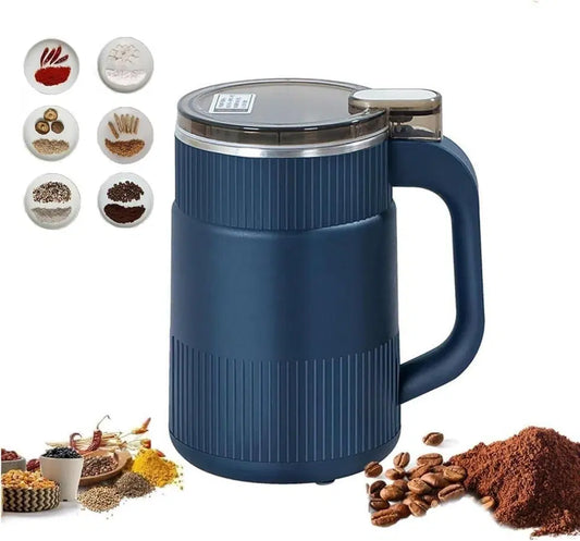 Stainless Steel Herbs, Spices & Coffee Grinder for Home