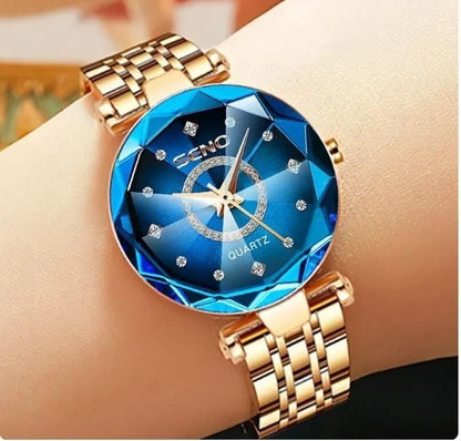 Diamond Shape Multicolor  Watch for Women and Girls