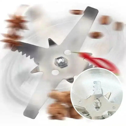 Stainless Steel Herbs, Spices & Coffee Grinder for Home
