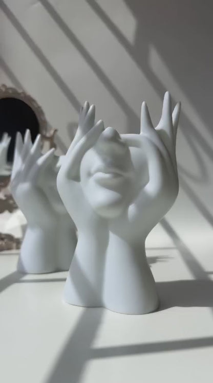 Aesthetic Face Vase